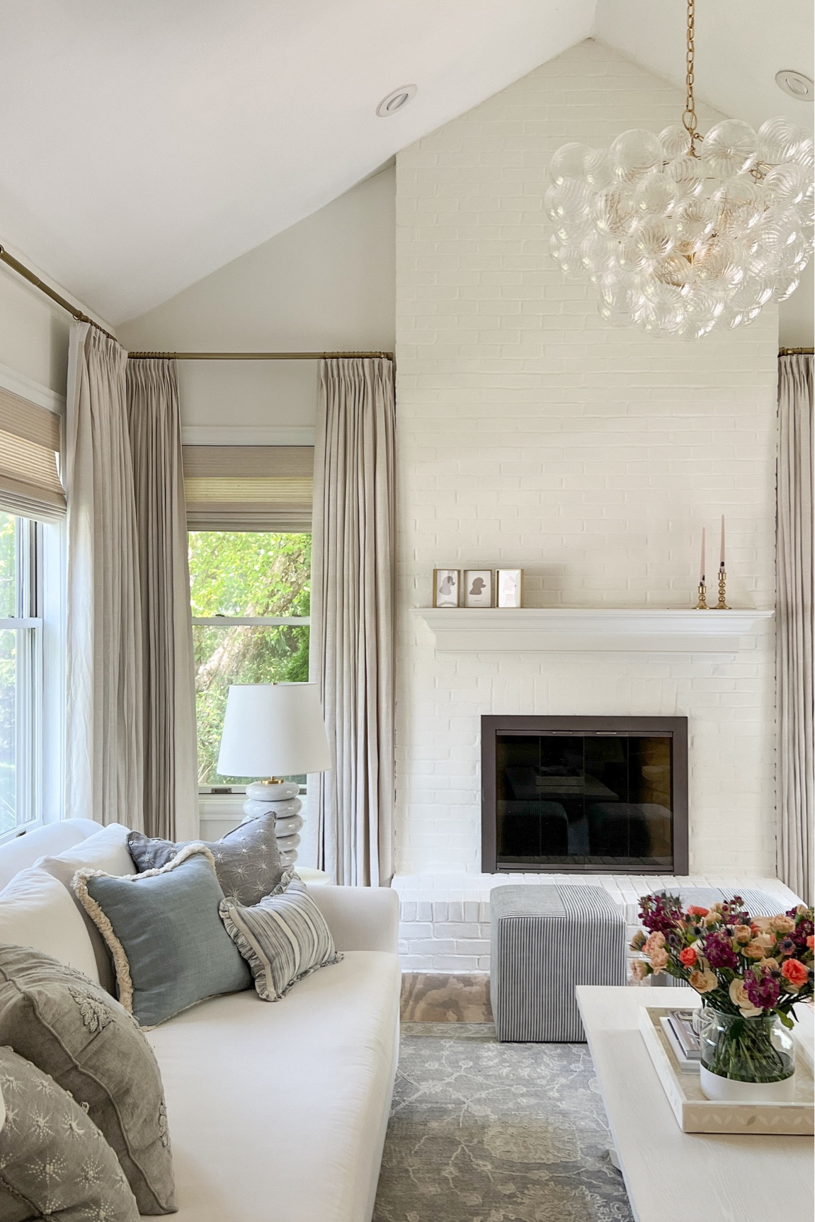 Curtains details:
Jawara
Ivory Beige
Triple pleated header
Room darkening liner
memory training
My curtain measurements 110”L x 75”W

Use code: MICHELLE10 for 10% off your order!

Curtains, window treatments, home decor, drapery, pinch pleat curtains, pinch pleat drapery, Amazon curtains, window coverings

#LTKstyletip #LTKhome #LTKsalealert