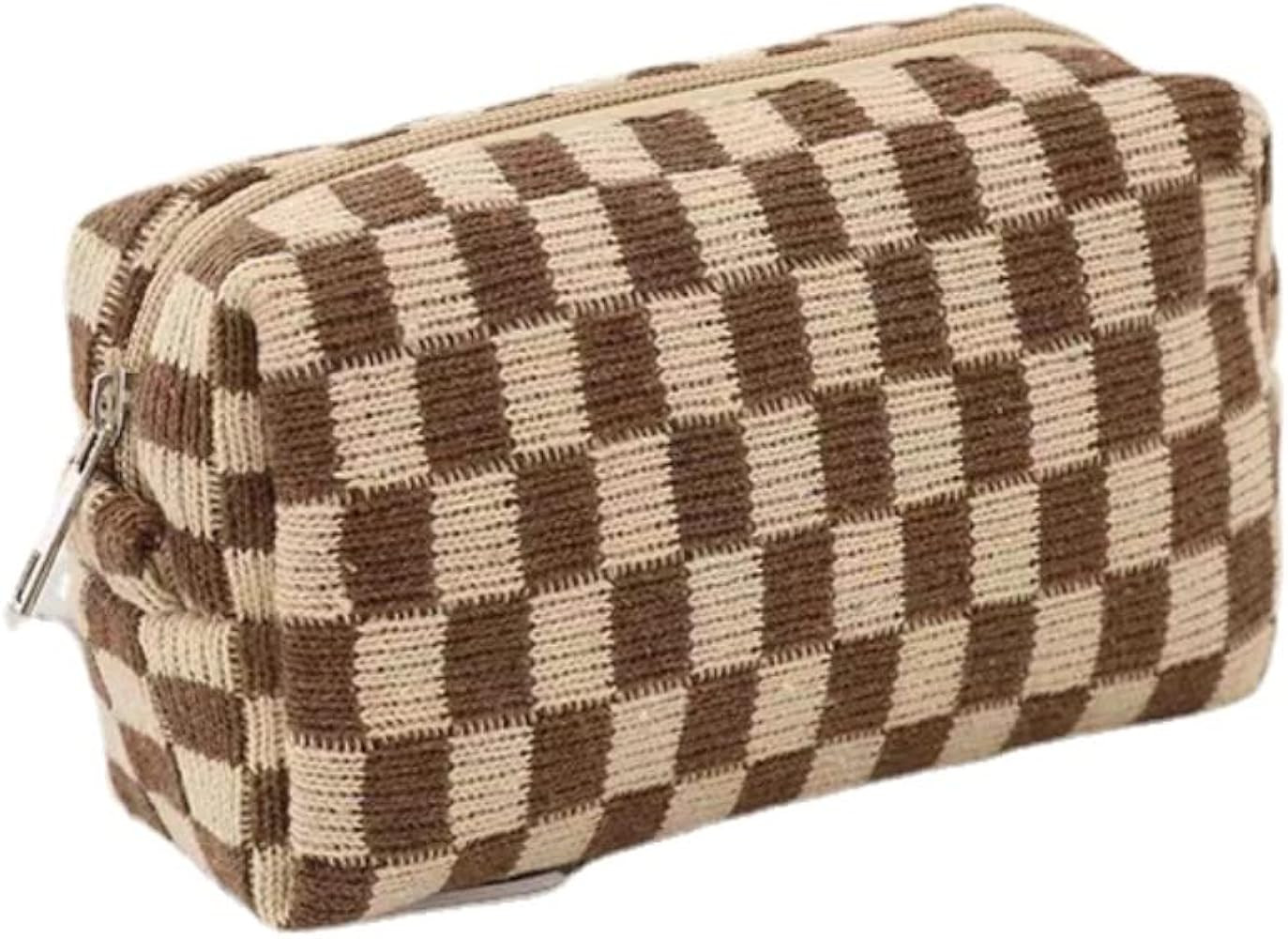 Small Cosmetic Bag Cute Makeup Bag Y2k Accessories Aesthetic Make Up Bag Y2k Purse Cosmetic Bag f... | Amazon (US)