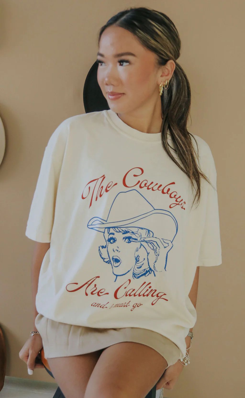 charlie southern: cowboys are calling t shirt | RIFFRAFF