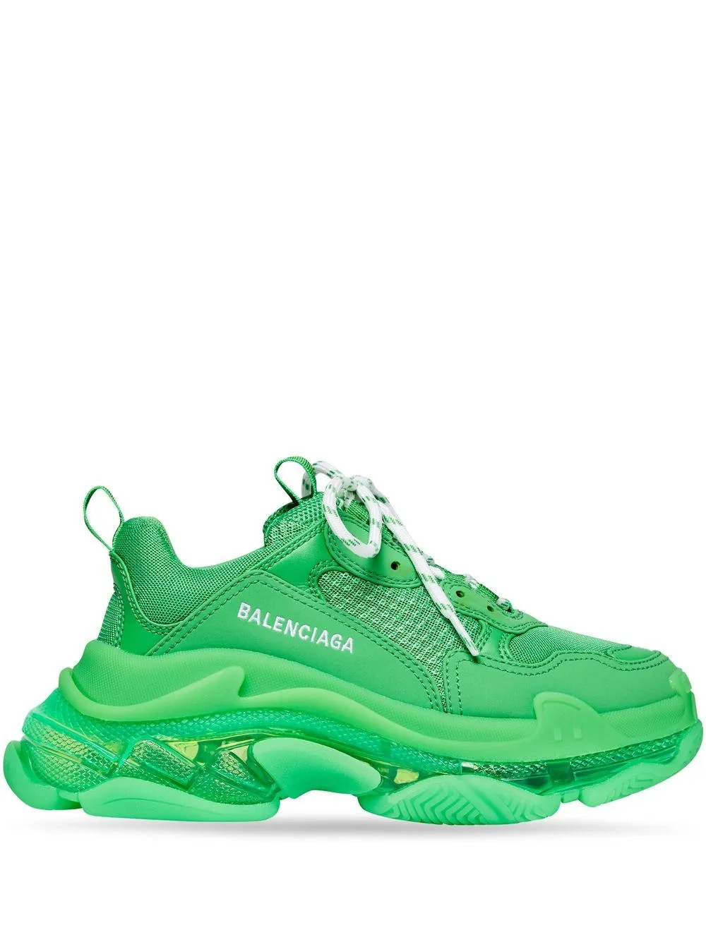 Triple S clear-sole sneakers | Farfetch Global