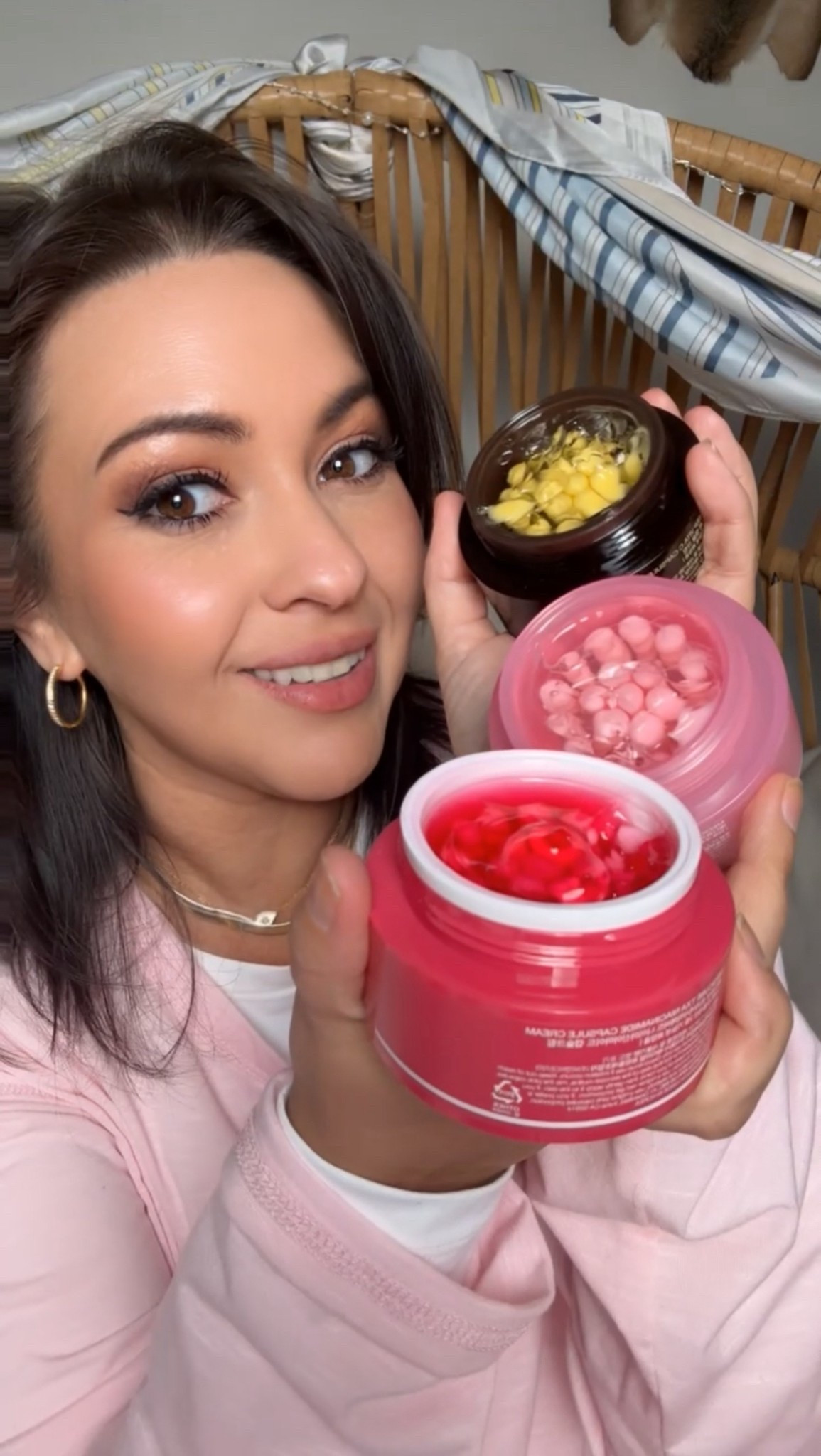 If you want glowing skin you need these boba gels. Pink to glow, red to tone, yellow to brighten and tighten. #medicube #skincare #antiaging

#LTKselfcare #LTKBeauty #LTKOver40