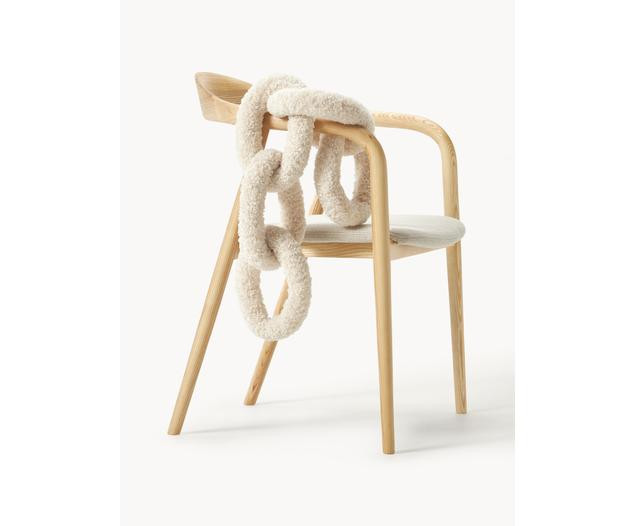 Coussin en tissu peluche Chain Dotty | Westwing | Westwing EU
