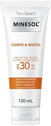 Neostrata Minesol Corpo & Rosto Protetor Solar Fluido Hidratante Fps 30 120 Ml, Neostrata | Amazon (BR)
