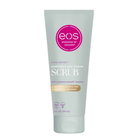 Eos Cashmere Skin Collection- Pre-Shave Body Scrub, Vanilla Cashmere, for Dryness, 7 oz | Walmart (US)