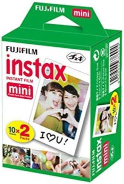 Fujifilm INSTAX Mini Instant Film 2 Pack = 20 Sheets (White) for Fujifilm Mini 8 & Mini 9 Cameras... | Amazon (US)