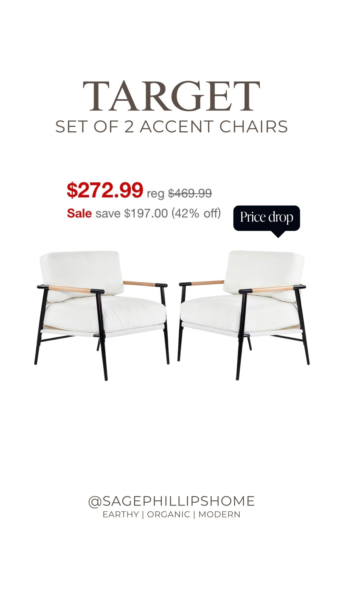 okay a SET of 2 for this price?? 😭🤎
these look so high-end with the black frame + wood detail

this is exactly the kind of piece that makes a space feel styled without trying

#LTKsale #LTKhome #LTKstyletip