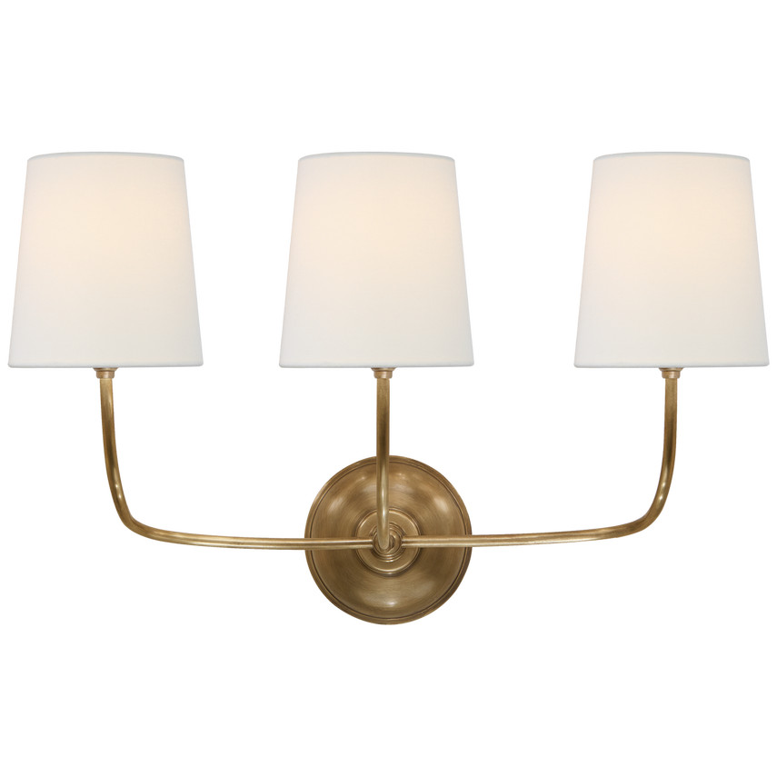 Vendome Triple Sconce | Visual Comfort
