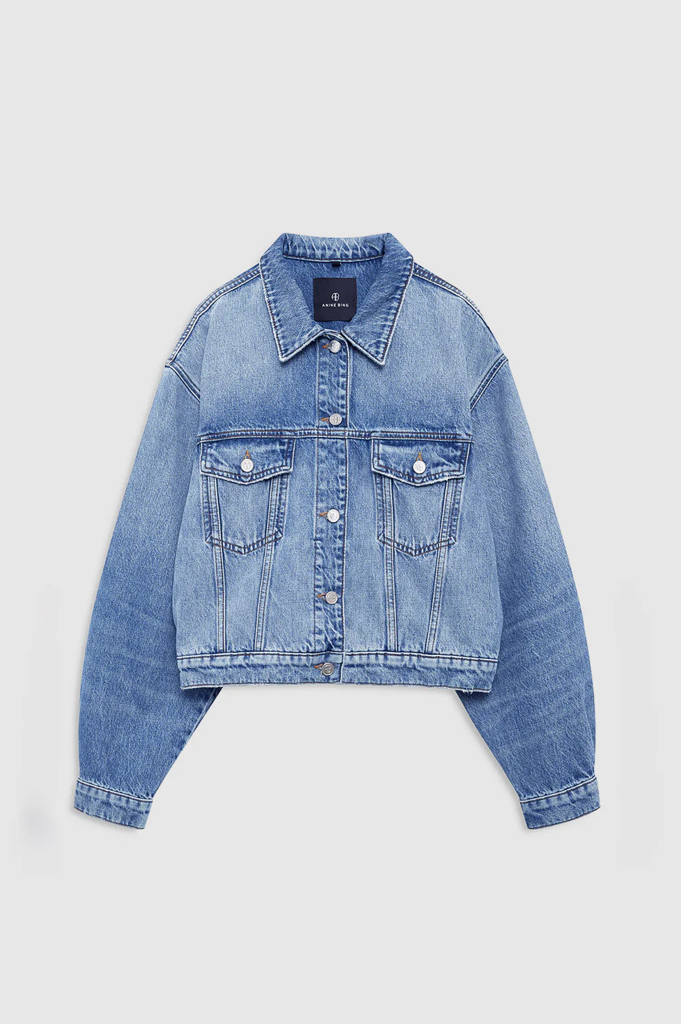 Quincy Jacket - Cascade Blue | Anine Bing