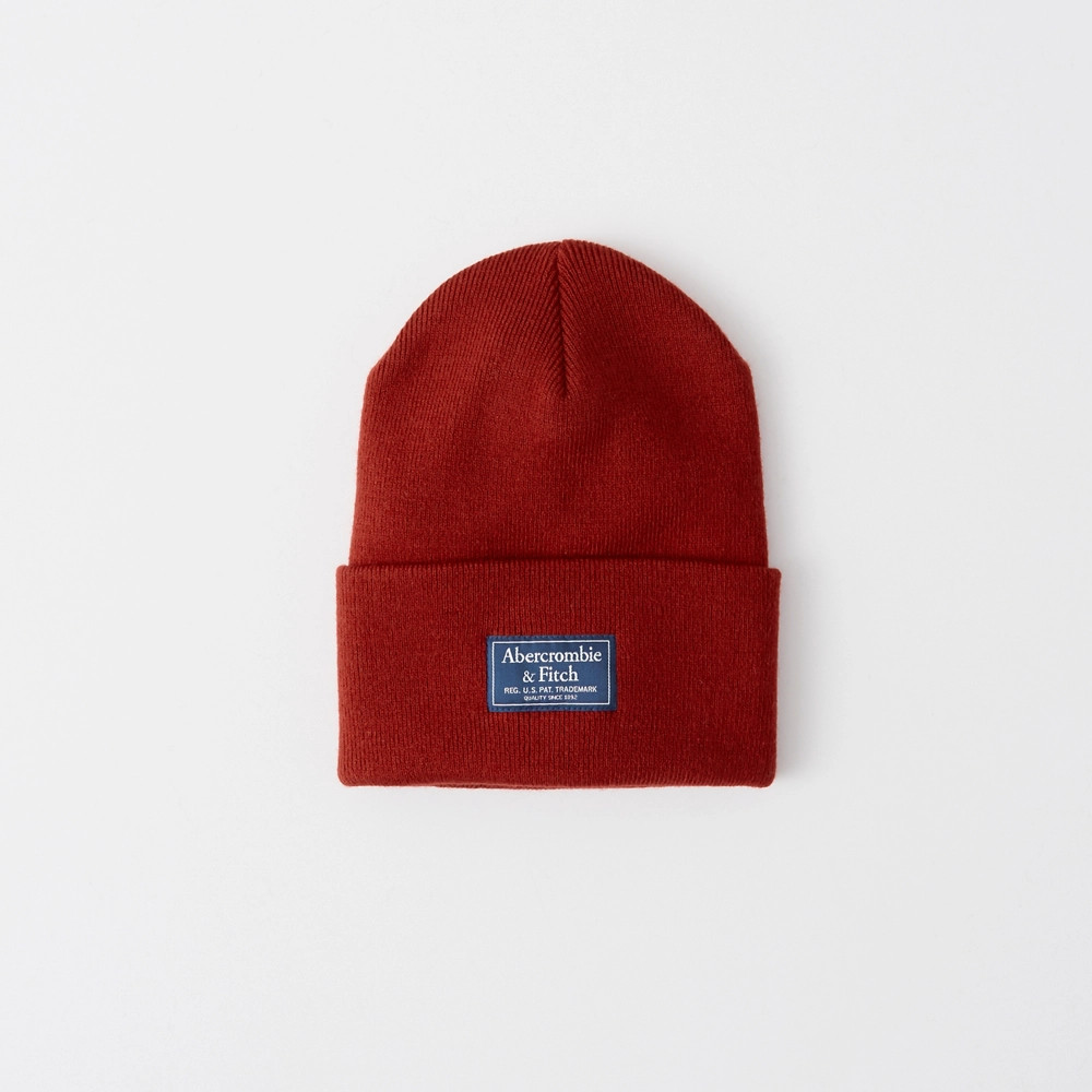Logo Turn Up Beanie | Abercrombie & Fitch US & UK