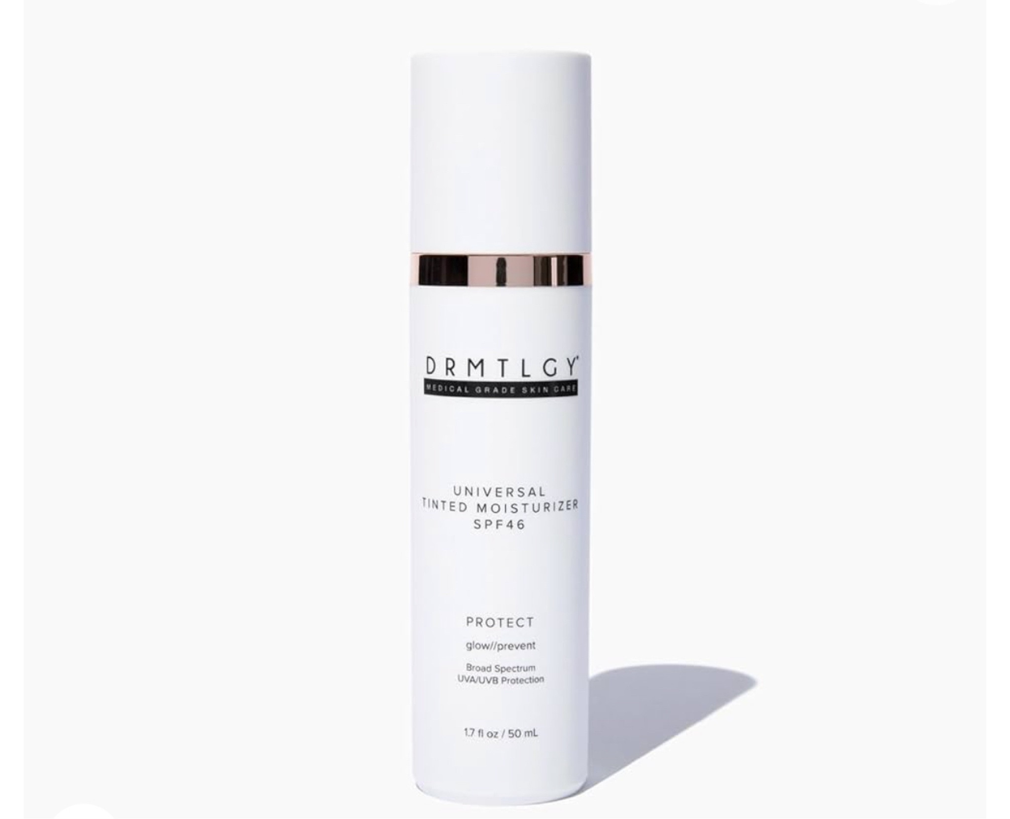 My daily go-to facial sunscreen! 

DRMTLGY Anti-Aging Tinted Moisturizer with SPF 46. Universal Tint. All-In-One Light Sheer Coverage Tinted Face Sunscreen with Broad Spectrum Protection Against UVA and UVB Rays. 1.7 oz

#LTKActive #LTKSwim #LTKBeauty