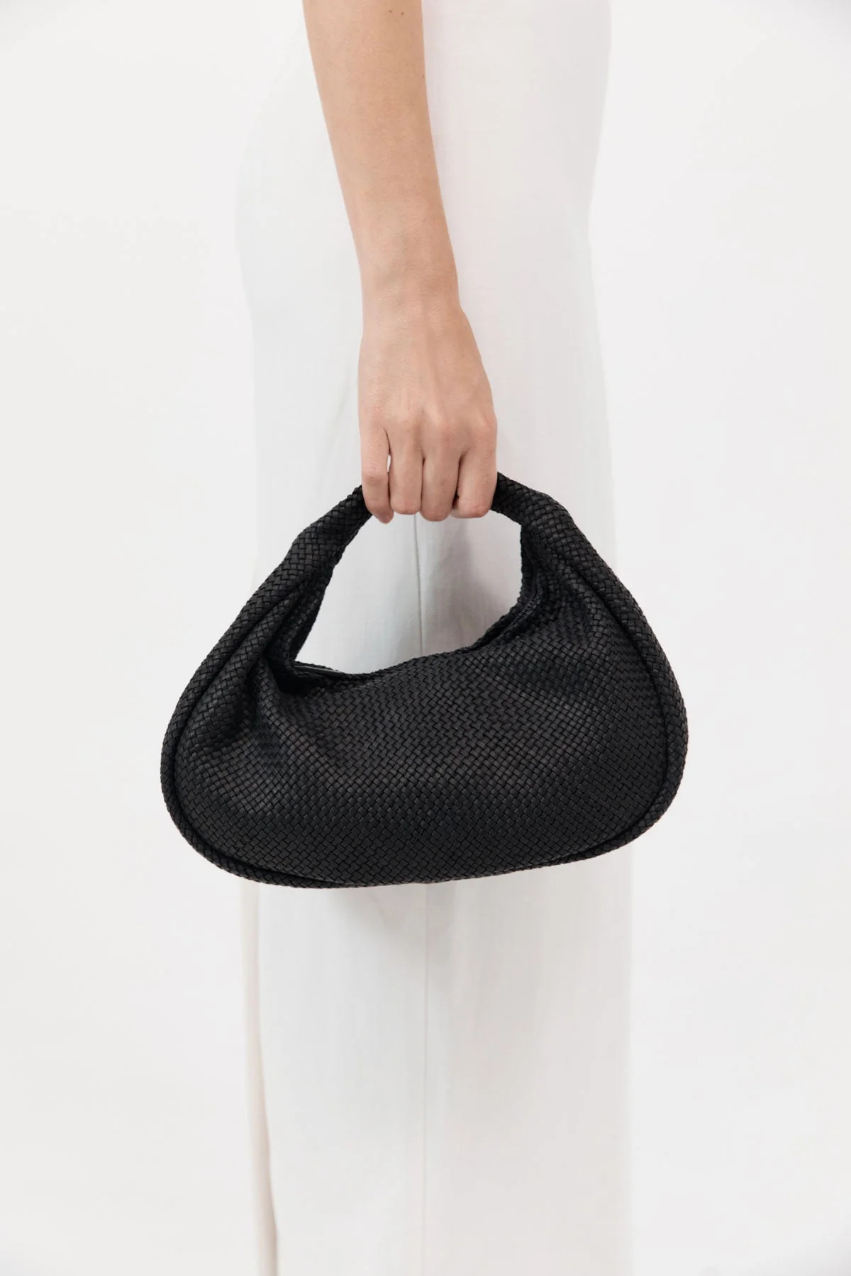 Woven Bon Bon Bag - Black | St. Agni (US, UK, EU)