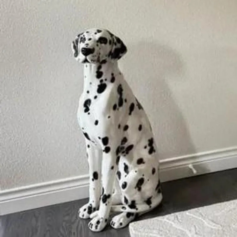 Exclusive Decorative Statue of a Dalmatian, 90 Cm, Ceramic, Handmade in Italy - Etsy | Etsy (Global)