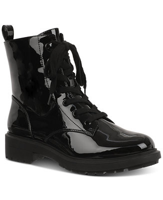 On 34th Women's Terissa Lace-Up Booties, Created for Macy's - Macy's | Macy's