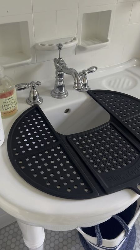 Sink topper mat- great way to allow extra space while getting ready! 

#LTKsalealert #LTKhome #LTKFind