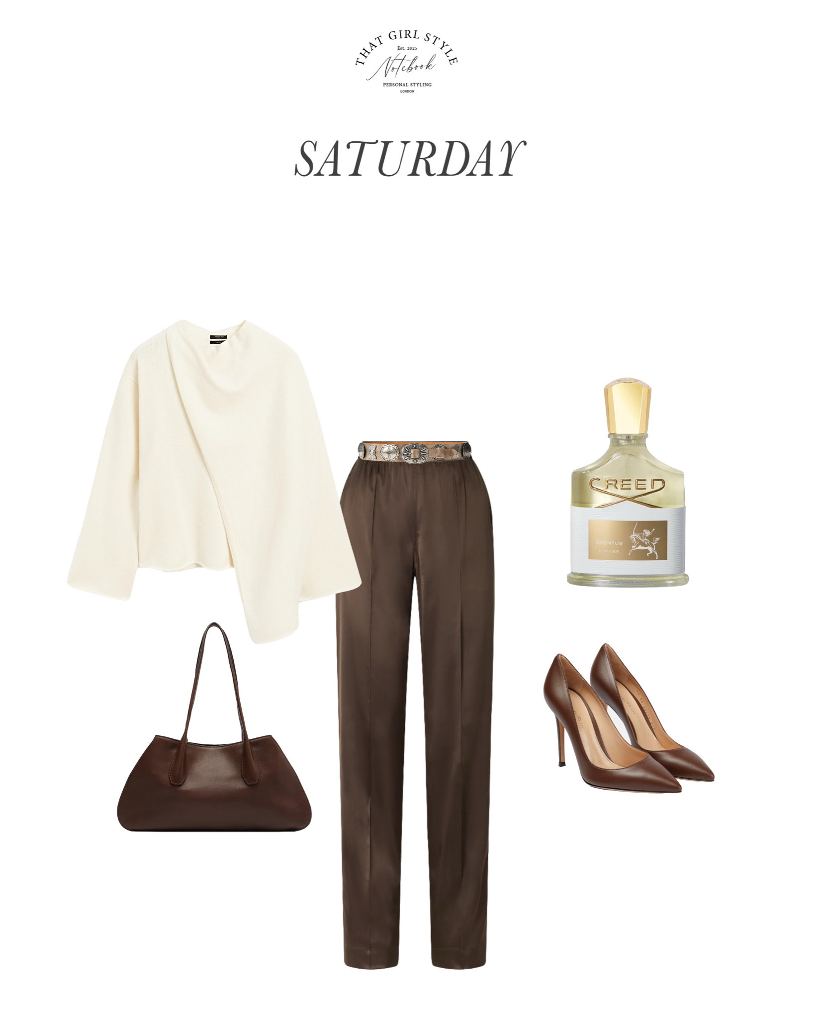 Look 69 | Jumper Massimo Dutti, Trousers Tom Ford, Bag The Row, Heels Gianvito Rossi, Belt Ralph Lauren

#LTKwinter #LTKstyletip #LTKluxury