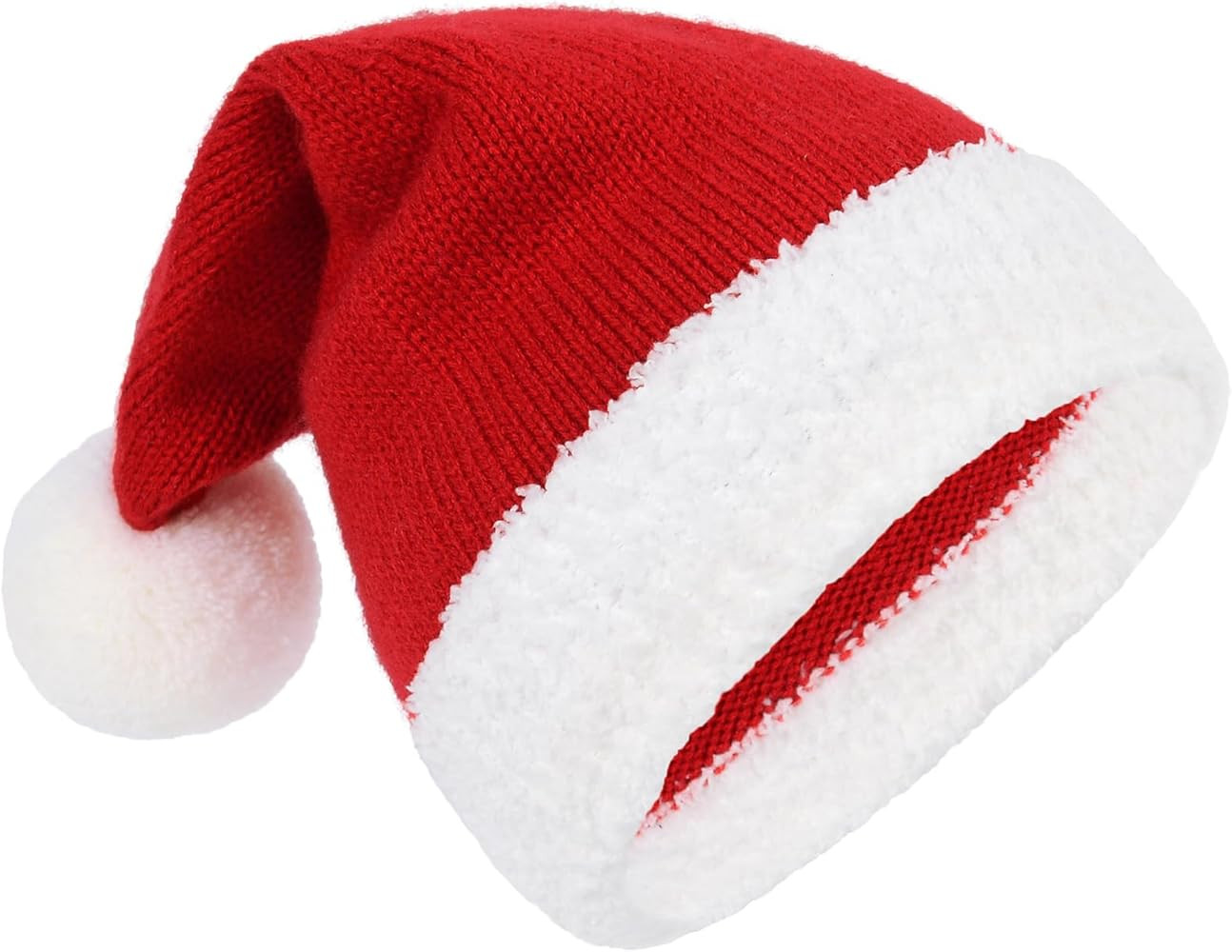 Century Star Christmas Santa Hat for Baby Infant Toddler Kids, Soft Cozy Winter Plush Xmas Beanie... | Amazon (US)
