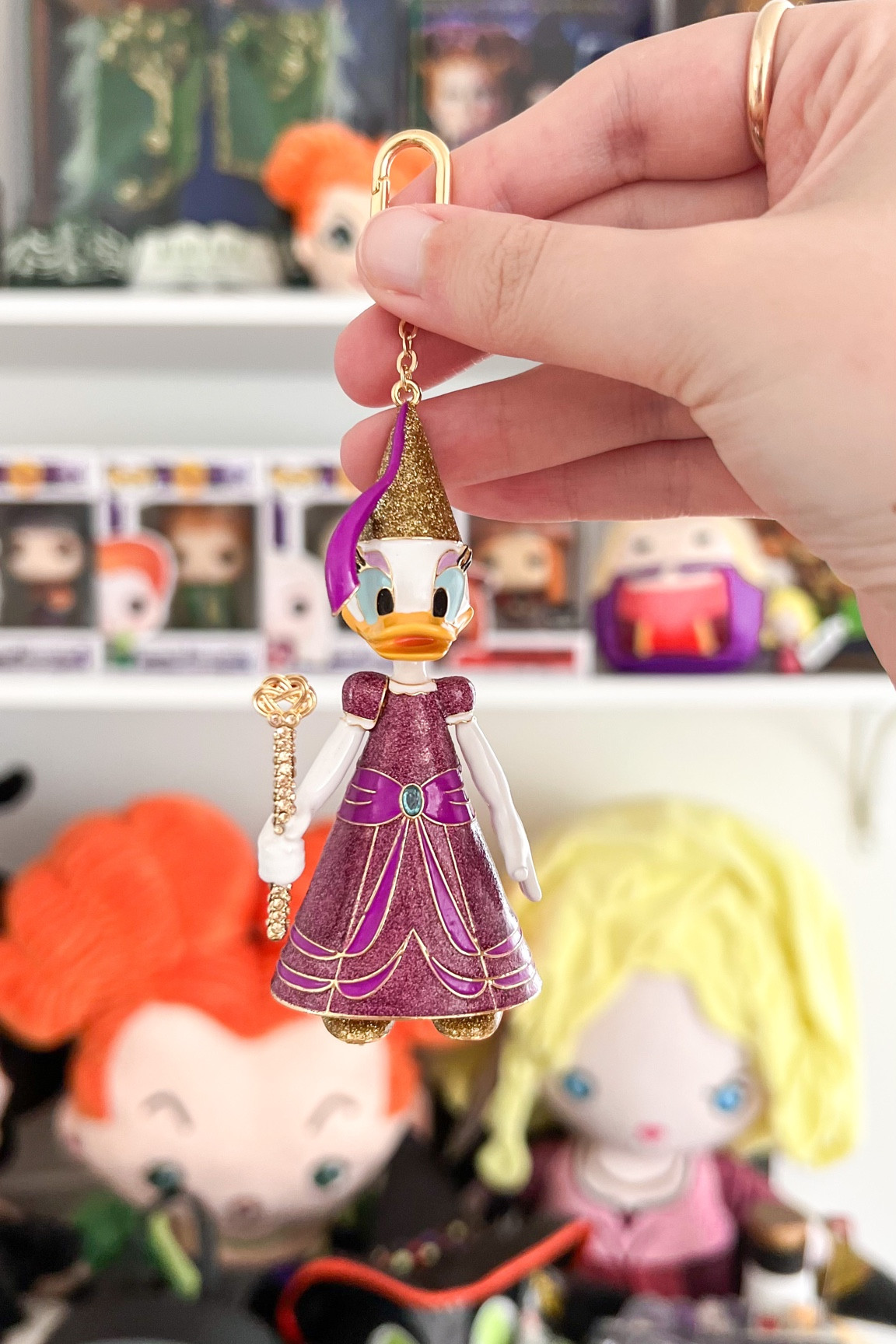 princess daisy bag charm 👑 love her halloween costume 🎃 

#LTKitbag #LTKSeasonal