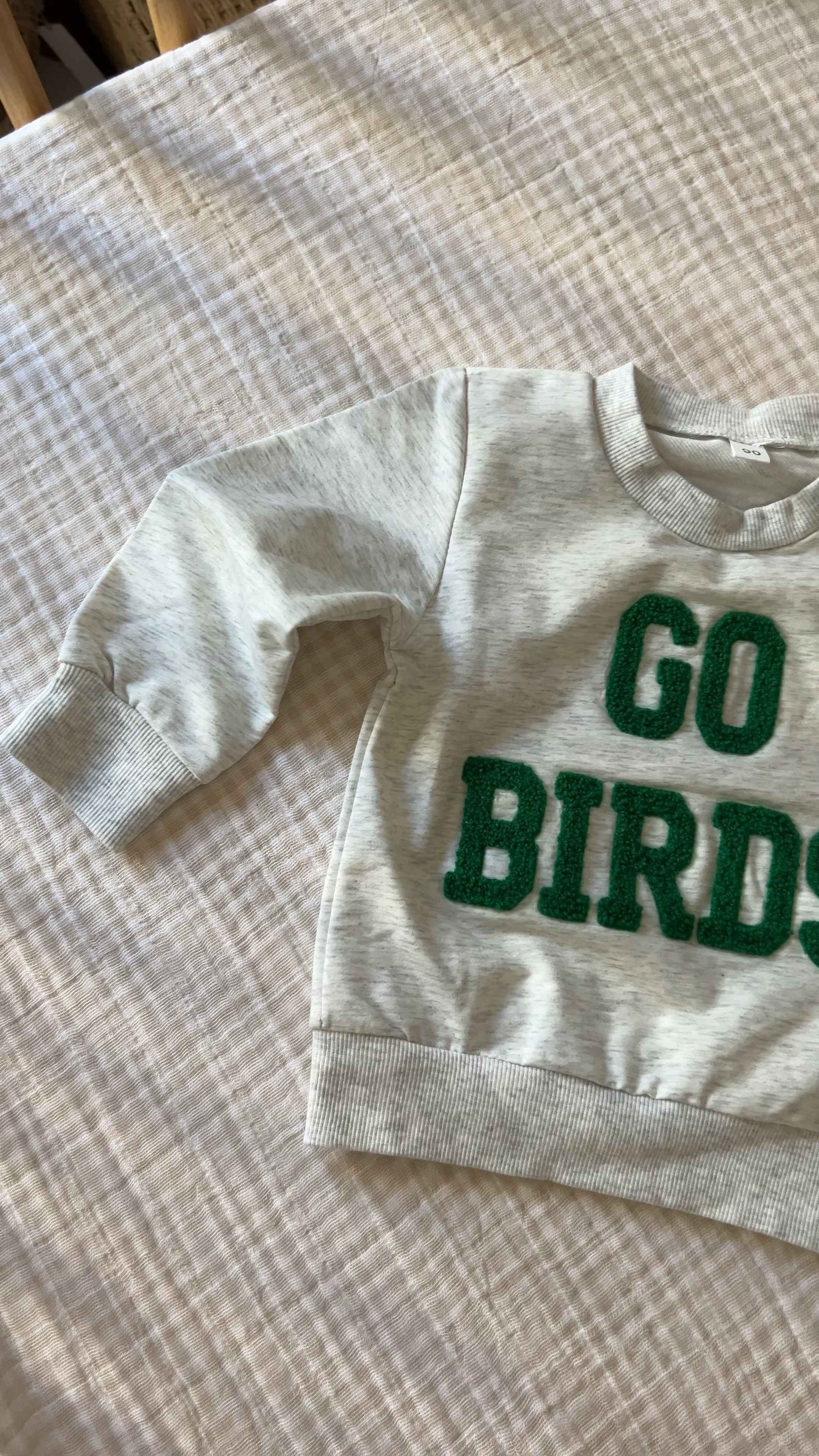 My little guy is Super Bowl ready with his eagles gear! Go birds! 