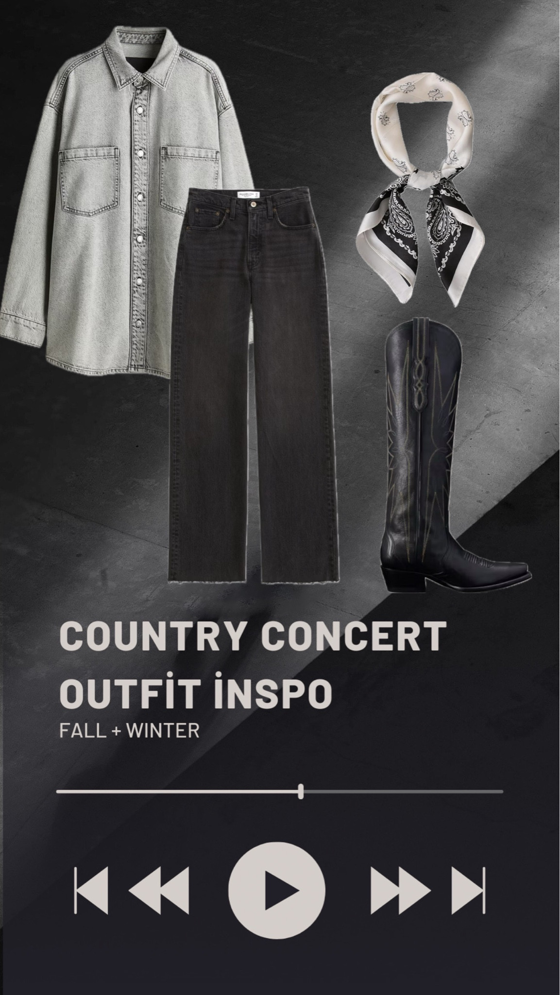 Fall & Winter Concert Outfit Inspo  

#LTKParties #LTKStyleTip