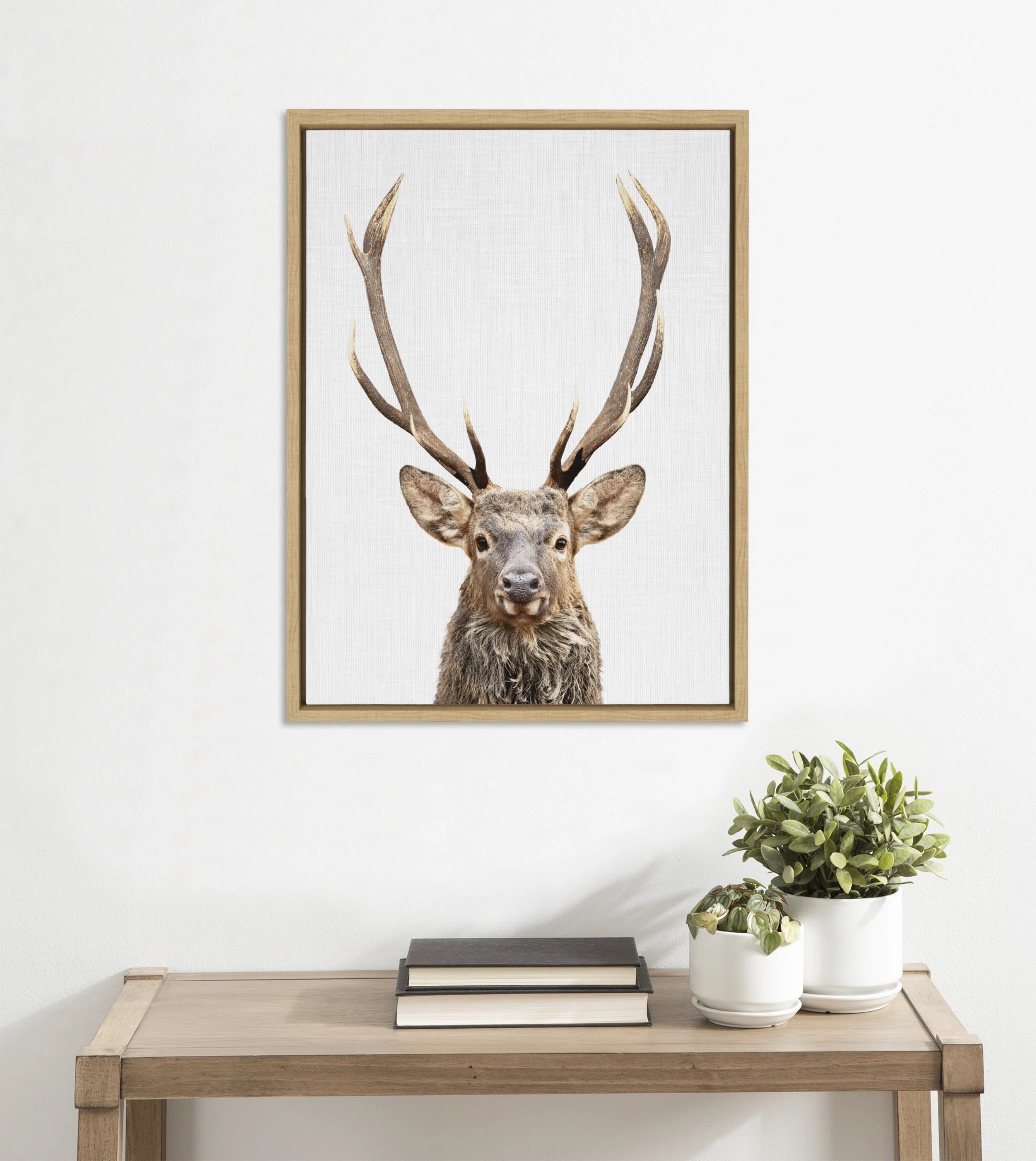 Shalyce " Forest Deer Animal Portrait " by Simon Te Of Tai Prints | Wayfair North America