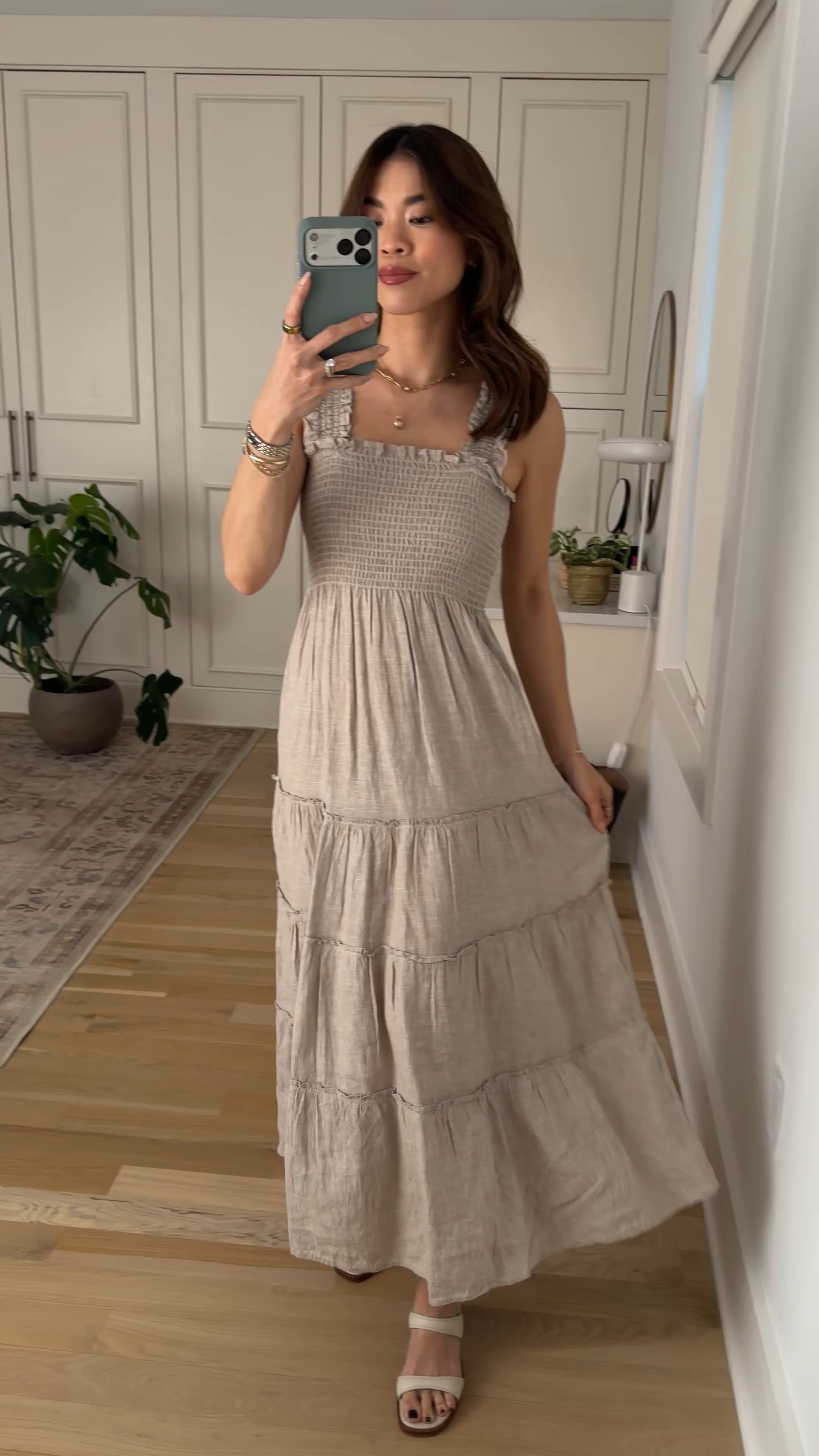 Wearing size XS in the dress!
@Quince  

petite fashion, get dressed with me, outfit inspiration, ootd, nashville outfit, Nashville influencer, petite style, vacation style, casual outfits, mom style, petite dress, spring outfits, spring outfit info, spring dress, spring outfit idea, spring shoes, vacation dress, spring break dress, quince, quince dress, linen dress


#LTKmomlife #LTKPetite #LTKootd