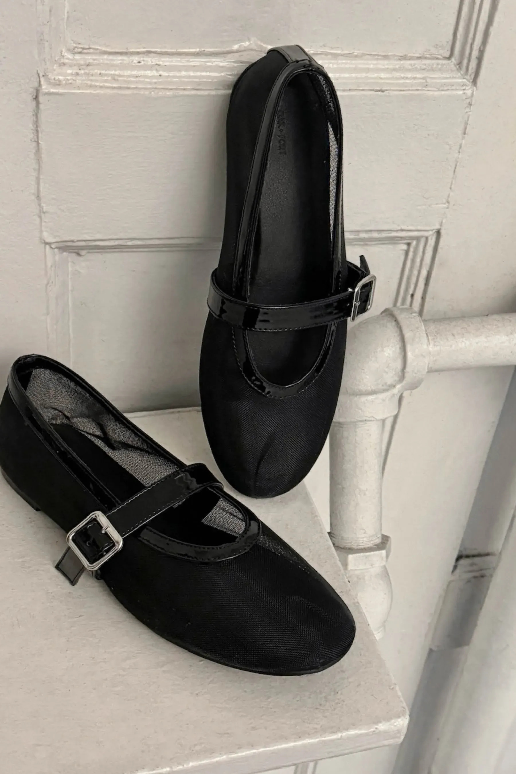 MESH BALLET FLATS | OAK + FORT