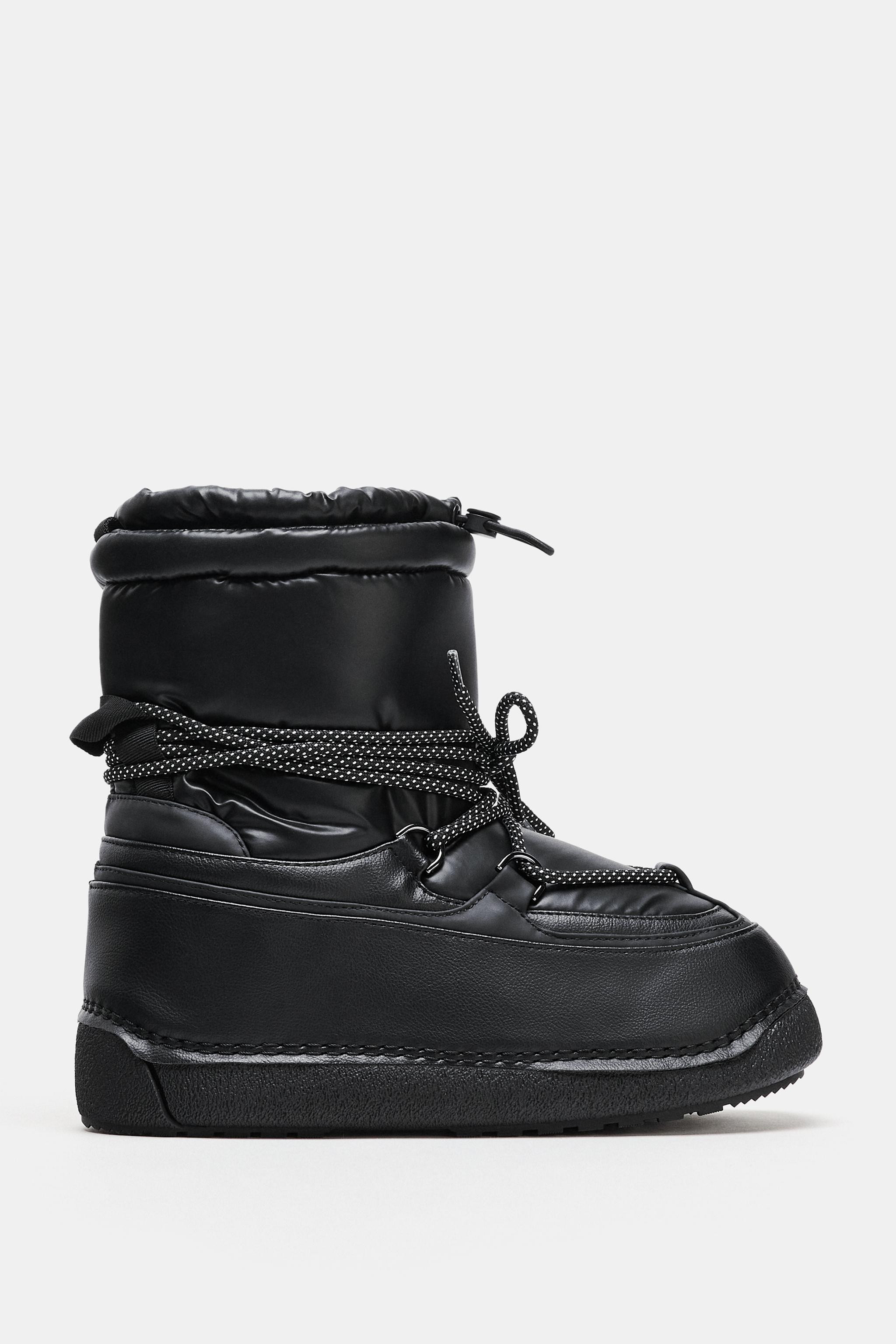 QUILTED ANKLE BOOTS SKI COLLECTION | Zara US