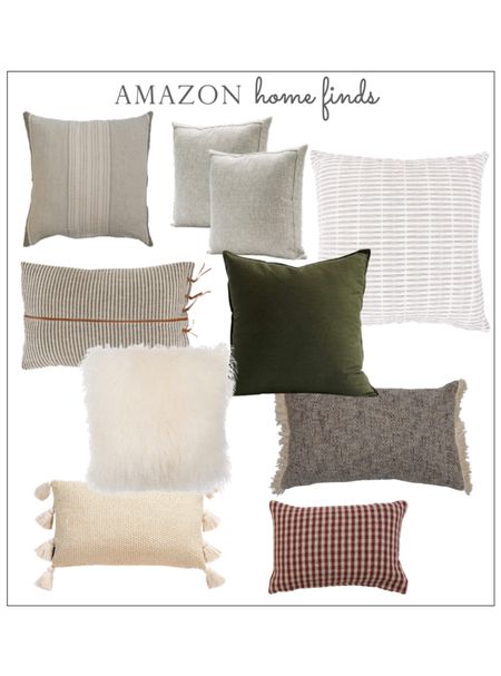 Amazon home, pillows, neutral home decor. 

Found it on Amazon 

#LTKhome #LTKunder50 #LTKsalealert