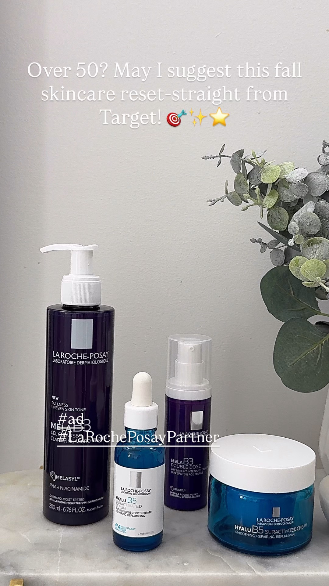 #Ad  Consider this your Target skincare shopping list. 🎯

If I were rebuilding my routine at 52, these are the La Roche-Posay products I’d grab. My focus now is hydration, glow and targeting the look of dark spots—and I want a routine that’s simple enough that I’ll actually stick with it.

Best part? You can grab the entire routine at Target.

I’m linking everything here so you can save it for your next Target run. 🤍
@LarochePosayUsa
@Target @shop.ltk
#liketkit
#LaRochePosayPartner #LaRochePosayUSAatTarget #Target #TargetBeauty #SkincareOver50 #MatureSkin #MatureBeauty