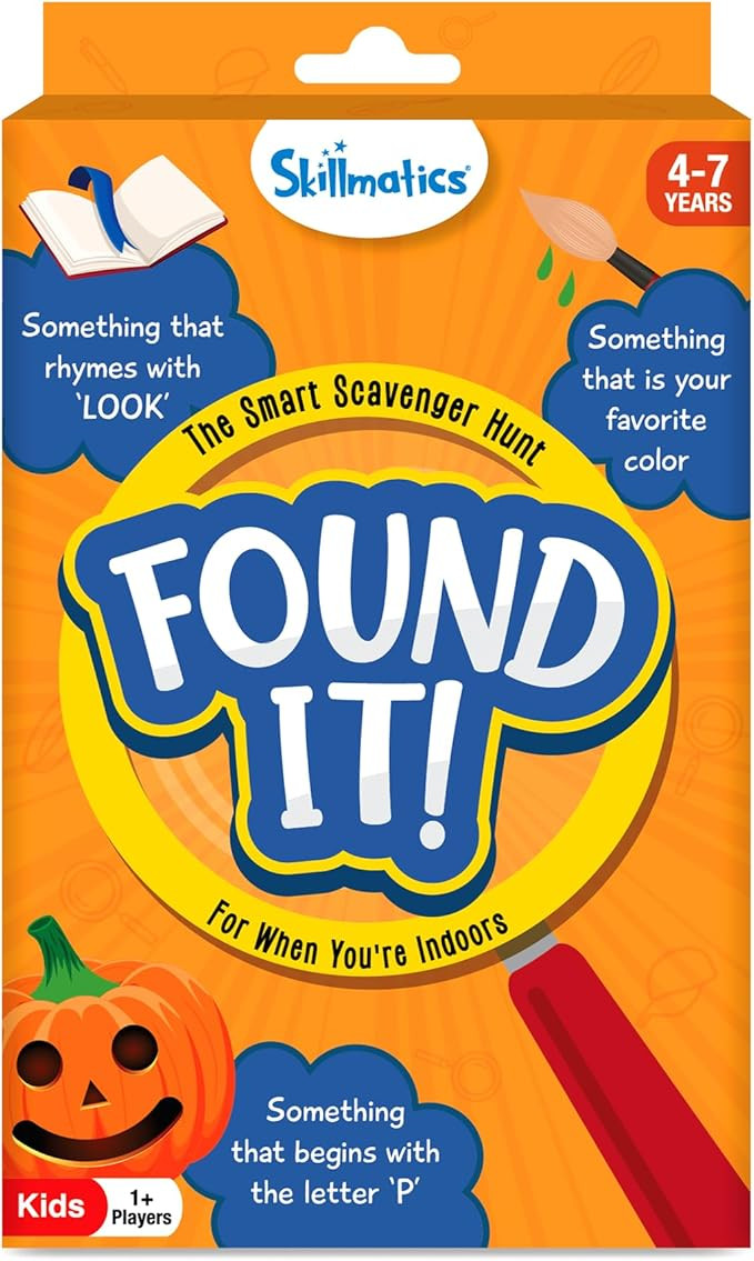 Skillmatics Scavenger Hunt Card Game - Found It, Educational Toys, Perfect for Home, School, Chri... | Amazon (US)