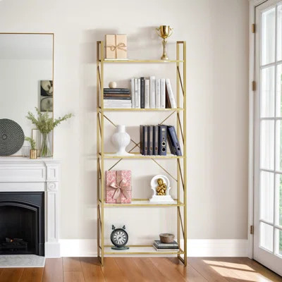 Hajira Etagere Bookcase | Wayfair Professional