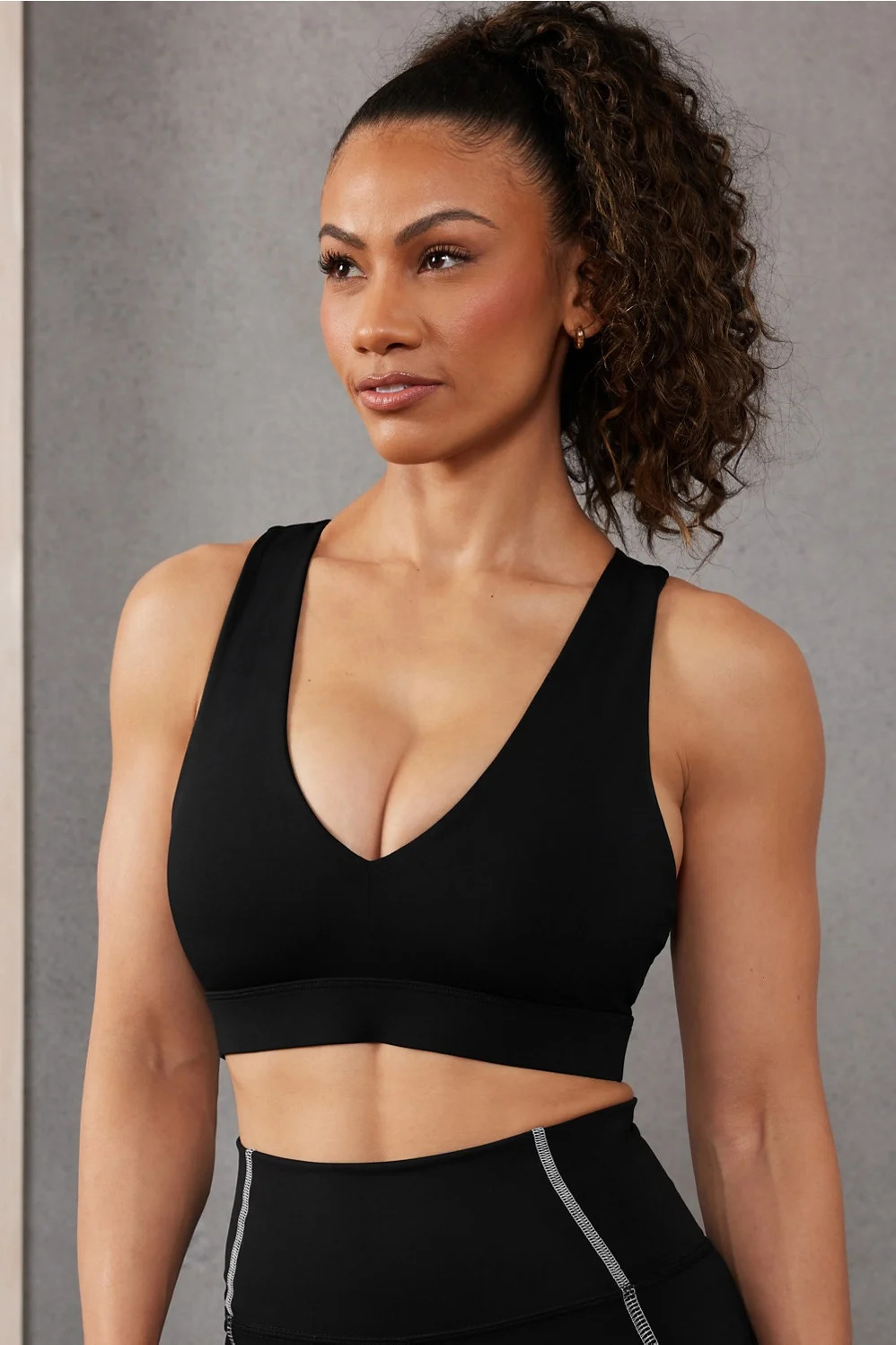 On-The-Go Midi Medium Impact Sports Bra | Fabletics - North America