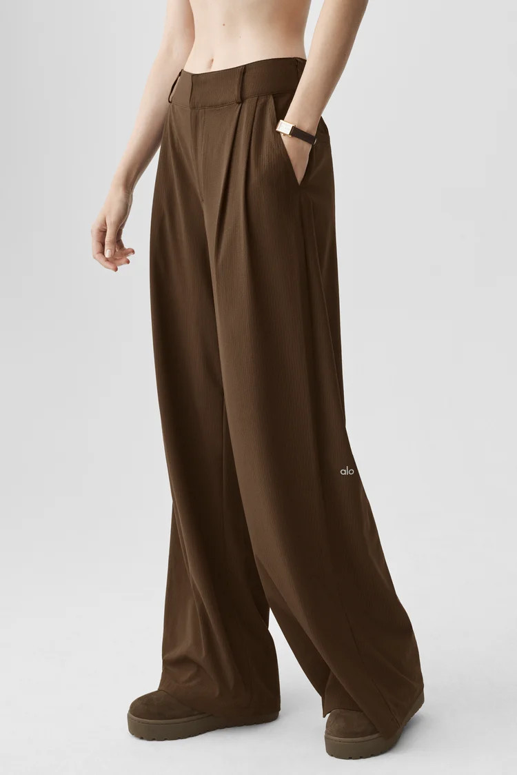 High-Waist Dreamscape Trouser (Regular) | Alo Yoga
