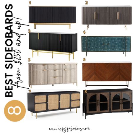 Sideboards and consoles are such a great way to store things you use, but don’t want to look at all day. These modern sideboards are gorgeous and start at just $250  

#LTKhome #LTKSale #LTKsalealert