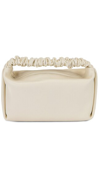 Scrunchie Small Bag in White | Revolve Clothing (Global)