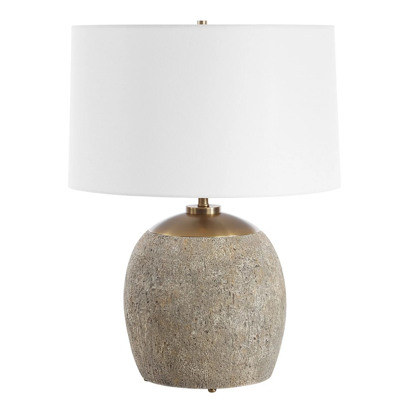 Raylan One Light Table Lamp Antique Brass | Lighting Design