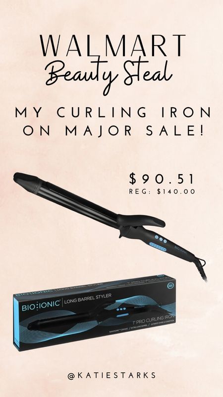 Best curling iron ever on major sale!

#LTKSaleAlert #LTKBeauty #LTKFindsUnder100