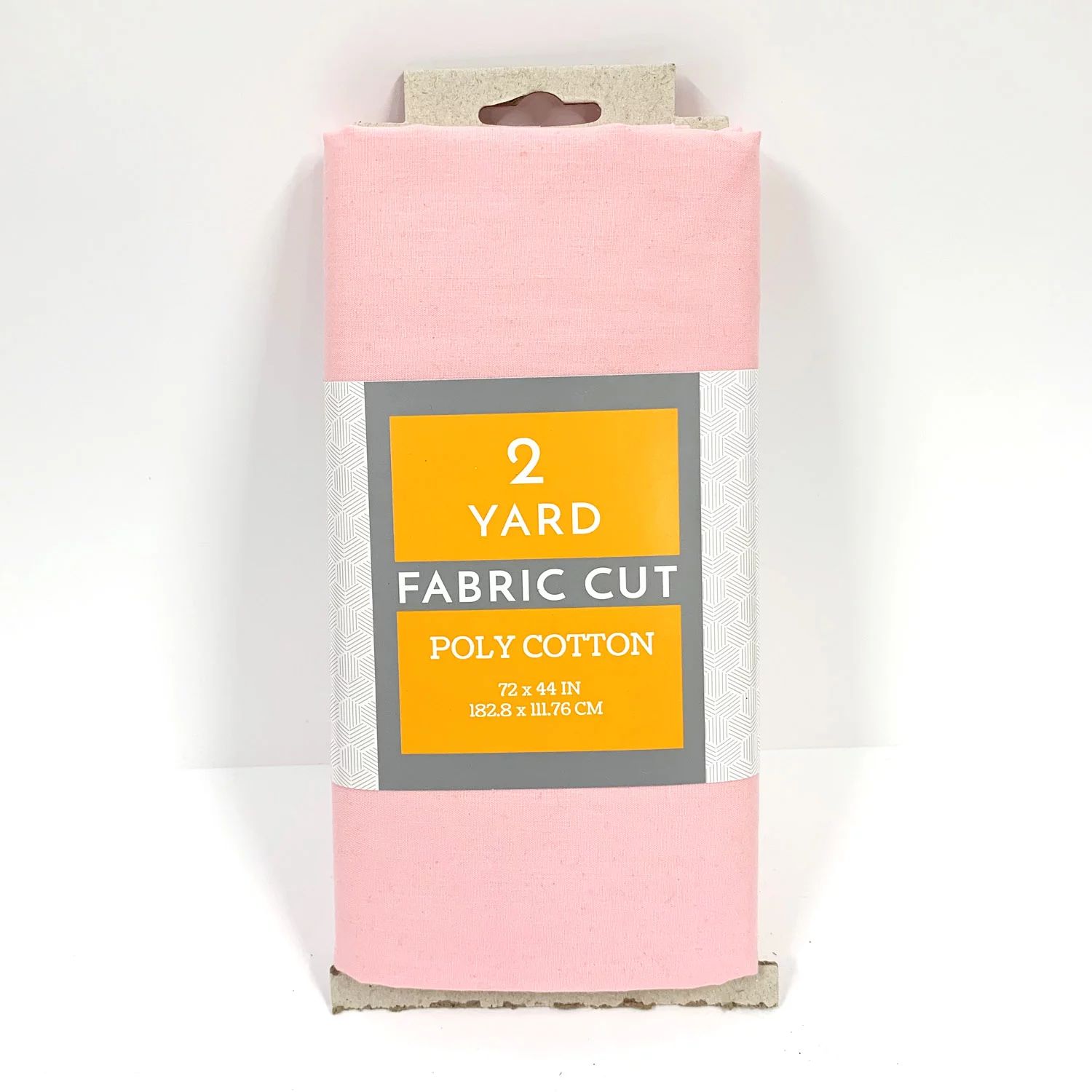 Shason Textiles Craft Quilting Poly Cotton 2 Yards Precut Fabric, Pink - Walmart.com | Walmart (US)