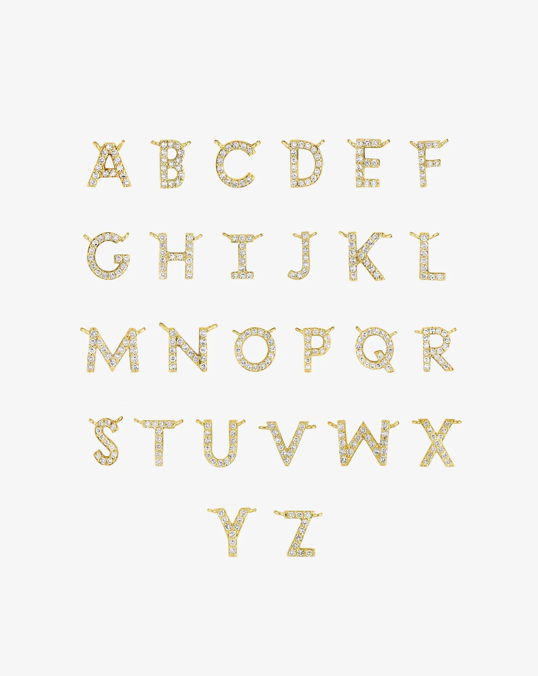 Diamond Initial Necklace | Ring Concierge