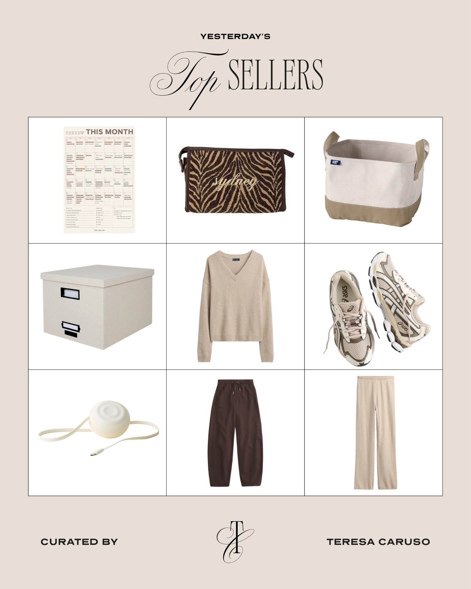 Yesterday’s top sellers