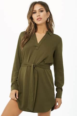 Belted Shirt Dress | Forever 21 (US)