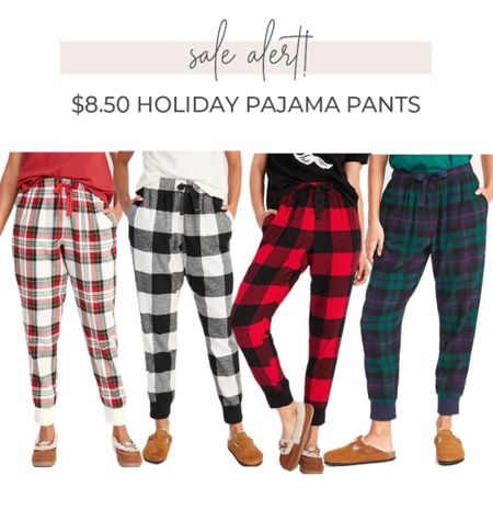 Under $10 holiday pajama pants! 

#christmaspjs #holidaypajamas #plaidpajamapants 

#LTKunder50 #LTKHoliday #LTKsalealert