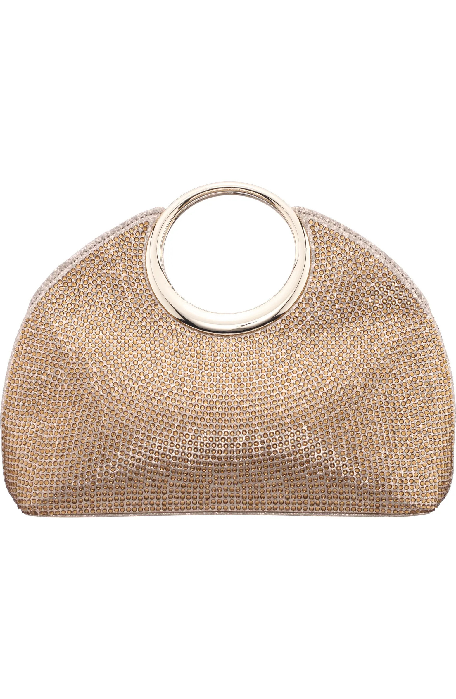 Nina Hannah Crystal Embellished Top Handle Bag | Nordstrom | Nordstrom
