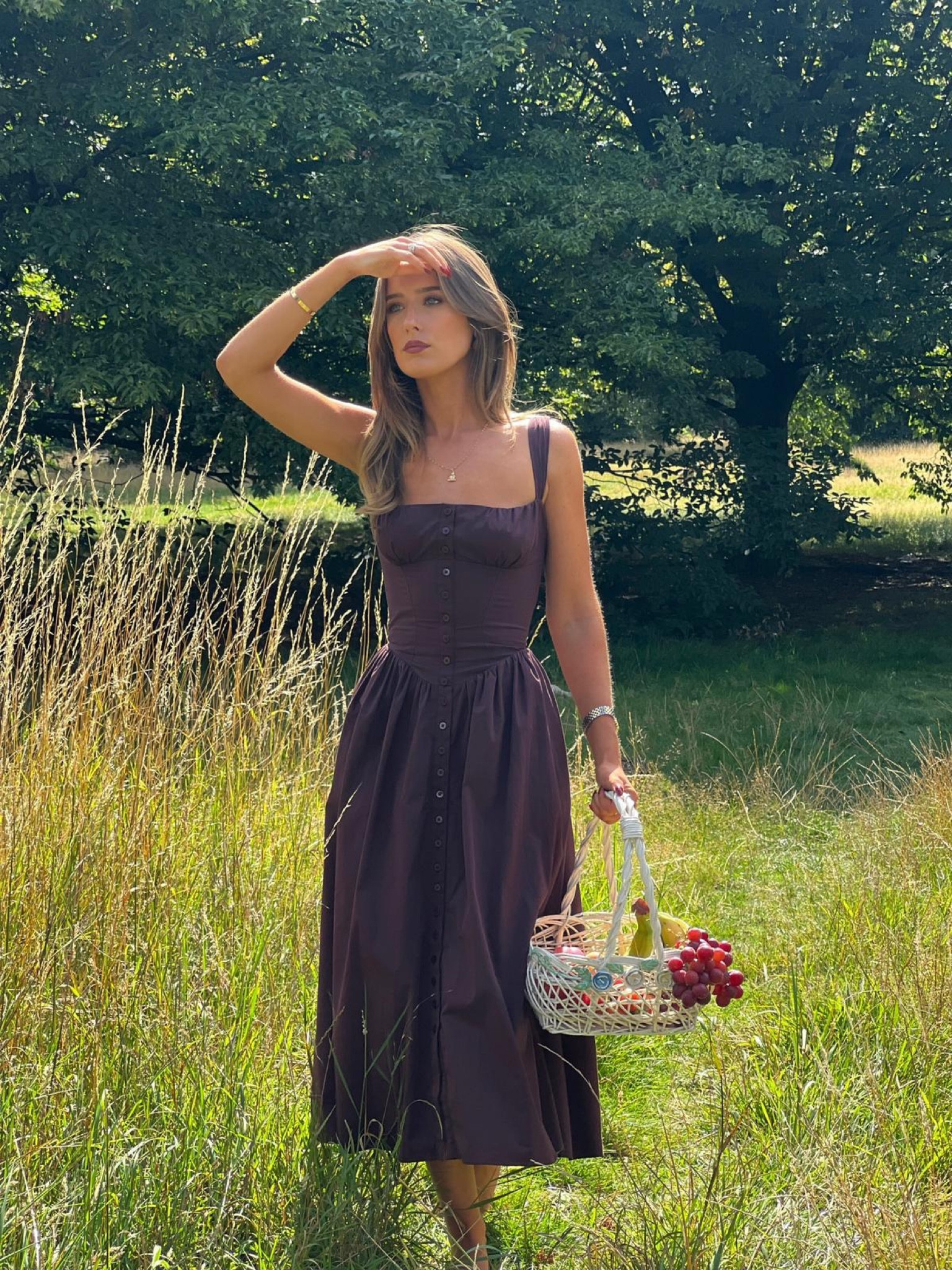 Brown dress, midi dress, midaxi dress, corset dress, button down dress, poplin dress, linen dress, cotton dress, summer dress, farm girl aesthetic, House of CB, ASOS, Faithfull the Brand, Anthropologie, Reformation

#LTKSeasonal #LTKstyletip #LTKeurope