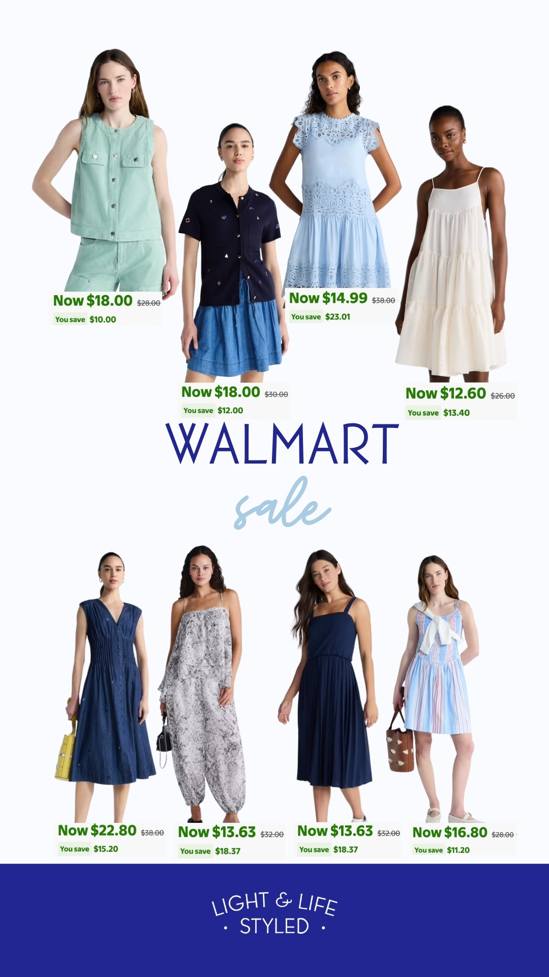 Walmart has so many styles marked down right now! Dresses, sets, and easy outfits for the rest of summer and into fall! 🛍️ 

 #LTKootd #LTKSeasonal #LTKSaleAlert