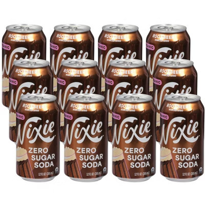 Nixie Sparkling Water Soda Zero Sugar Root Beer - Case of 12/12 fz | Target