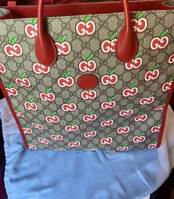 GUCCI Large Apple Tote | eBay US