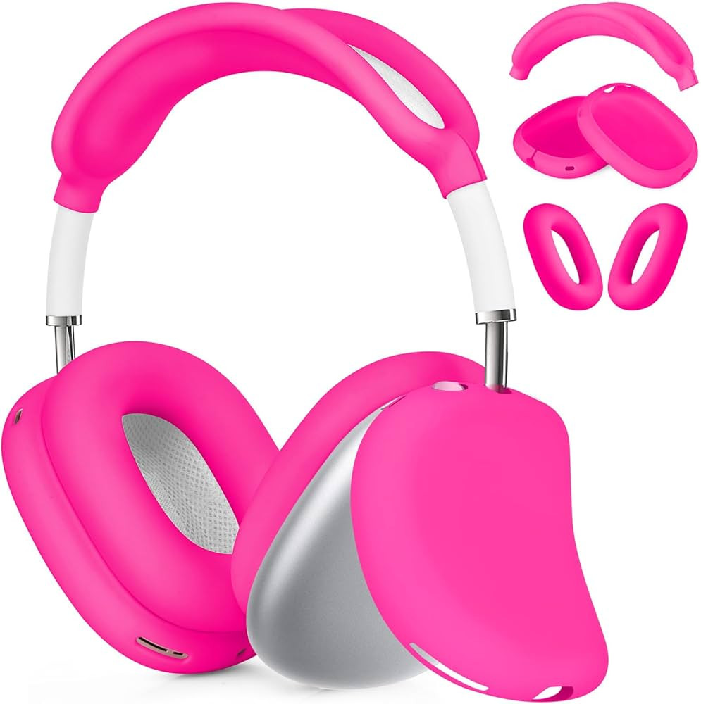 AIRSPO Airpods Max Case Cover, Silicone Case Cover for AirPods Max Headphones, Anti-Scratch Ear P... | Amazon (US)