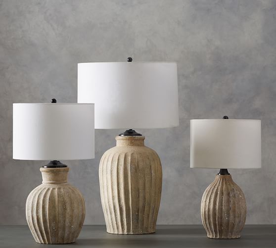 Anders Terra Cotta Table Lamp | Pottery Barn (US)