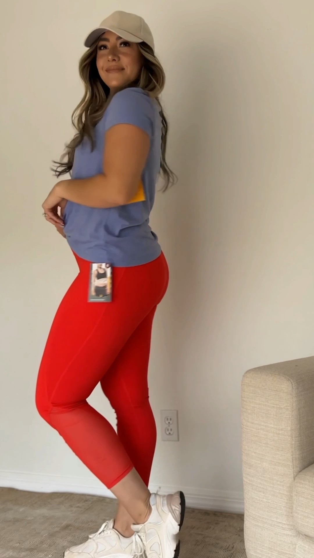 #WALMARTFASHION Check out Avia Women's High Waist 7/8 Crop Fashion Leggings! These leggings are soft and offer that power hold we are always looking for. #WALMARTPARTNER
I am wearing a size Small here! 

#LTKunder50 #LTKfit #LTKstyletip